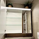 New Studio, King Bed, Free Parking, Terrace Apartmán Praha